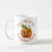 Ontmoet me bij de Pompoen Patch Herfst Winking Pum Koffiemok (Links)