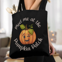 Ontmoet me bij de pompoen Patch Winking Pumpkin He