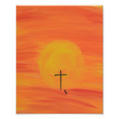 Ontmoet me bij het kruis foto afdruk (Voorkant)