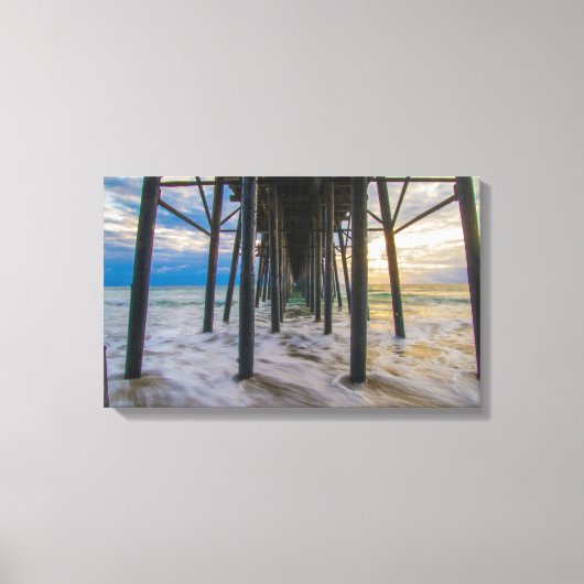 Ontmoet me hier! canvas afdruk (Voorkant)