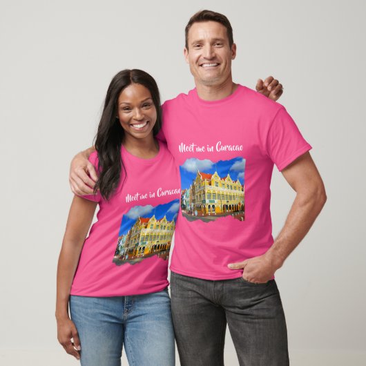 Ontmoet me in Curaçao T-shirt (Unisex)