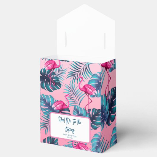 Ontmoet me in de tropen Verjaardag Meisjes Trip Va Bedankdoosjes (Geopend)