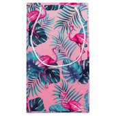 Ontmoet me in de tropen Verjaardag Meisjes Trip Va Klein Cadeauzakje (Achterkant)