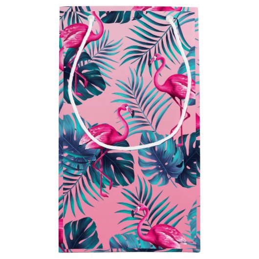 Ontmoet me in de tropen Verjaardag Meisjes Trip Va Klein Cadeauzakje (Achterkant)