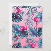 Ontmoet me in de tropen Verjaardagsreis Route Kaart (Achterkant)