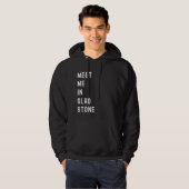 Ontmoet me in Gladstone, Queensland, Australië Hoodie (Voorkant volledig)