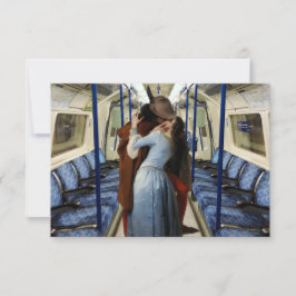 Ontmoet me in het Carriage Bedankkaart