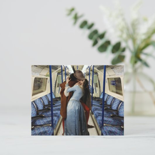 Ontmoet me in het Carriage Briefkaart (Staand voorkant)