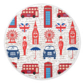 Ontmoet Me in Londen Keramische Knop (Voorkant)