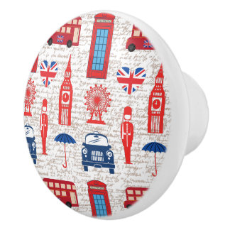 Ontmoet Me in Londen Keramische Knop