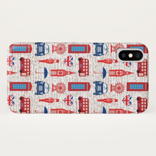 Ontmoet me in London Phone Case (Achterkant (horizontaal))