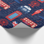 Ontmoet me in London Wrapping Paper Cadeaupapier (Hoek)