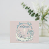 Ontmoet me in LOTHLORIEN™ - Zwanenboot Briefkaart (Staand voorkant)