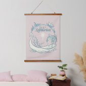 Ontmoet me in LOTHLORIEN™ - Zwanenboot Hangend Wandkleed (Slaapkamer)