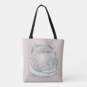 Ontmoet me in LOTHLORIEN™ - Zwanenboot Tote Bag (Achterkant)