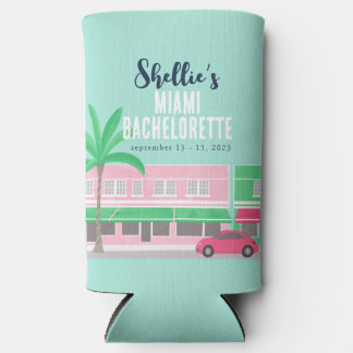 Ontmoet me in Miami Bachelorette Koelbox Seltzer Blikjeskoeler