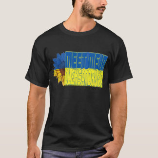 Ontmoet me in Oleksandrivka - Zonnebloem T-Shirt