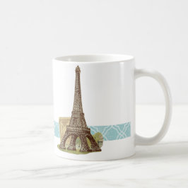 Ontmoet me in Parijs Franse Mok Eiffeltoren