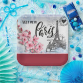 Ontmoet me in Parijs Paper Bord (Feest)