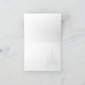 Ontmoet me in Paris Note Cards Bedankkaart (Binnen)