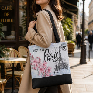 Ontmoet Me in Paris Tote Bag