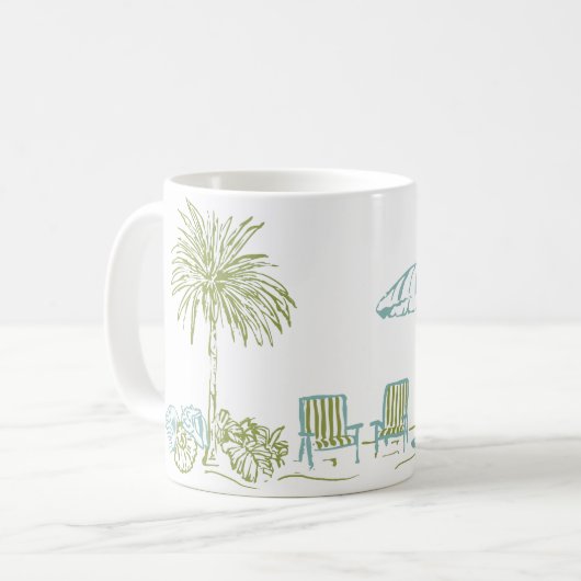 Ontmoet me in Sanibel mok (Voorkant links)