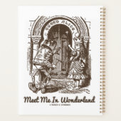 Ontmoet me in Wonderland Queen Alice Frog Doorway Planner (Achterkant)