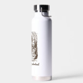 Ontmoet me in Wonderland Queen Alice Frog Doorway Waterfles (Links)