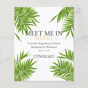Ontmoet Me Miami Bachelorette Feest Vakantie Itine