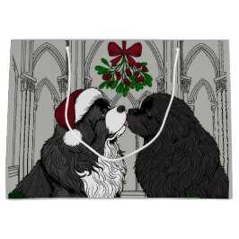 Ontmoet me onder de maretak Newfoundland Groot Cadeauzakje