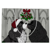 Ontmoet me onder de maretak Newfoundland Groot Cadeauzakje (Achterkant)