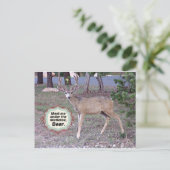 Ontmoet me onder de Mistletoe Briefkaart (Staand voorkant)