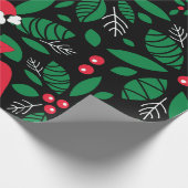 Ontmoet me onder de mistletoe cadeaupapier (Hoek)