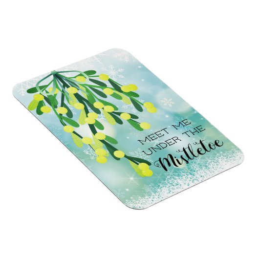 Ontmoet me onder de Mistletoe Country Kerstmis Magneet (Rechterzijde)