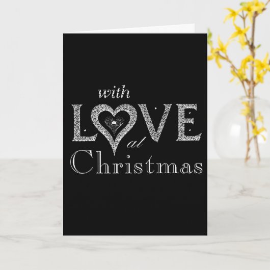 **ONTMOET ME ONDER DE MISTLETOE** DEZE KERST KAART (Gele Bloem)