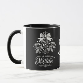 Ontmoet me onder de Mistletoe Kerstmis Mok