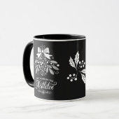 Ontmoet me onder de Mistletoe Kerstmis Mok (Voorkant links)