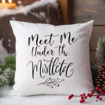 ONTMOET ME ONDER DE MISTLETOE KERSTMIS WIT