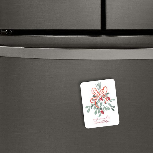 Ontmoet me onder de mistletoe magneet