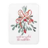 Ontmoet me onder de mistletoe magneet (Verticaal)