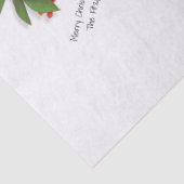 Ontmoet me onder de Mistletoe Merry Christmas Gift Tissuepapier (Detail)