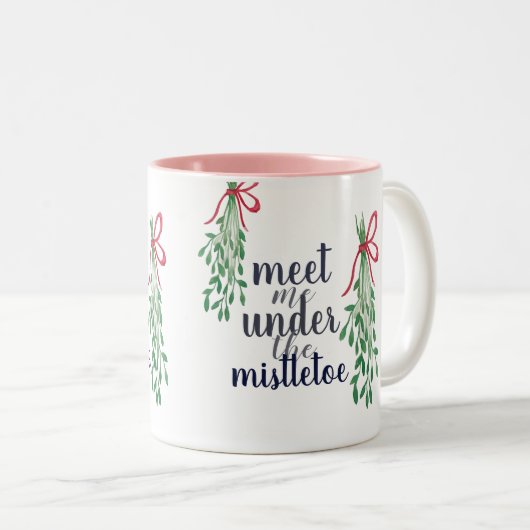Ontmoet me onder de Mistletoe Mok (Voorkant rechts)