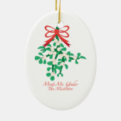 Ontmoet me onder de Mistletoe Ornament (Achterkant)