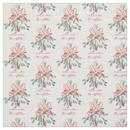 Ontmoet me onder de mistletoe stof