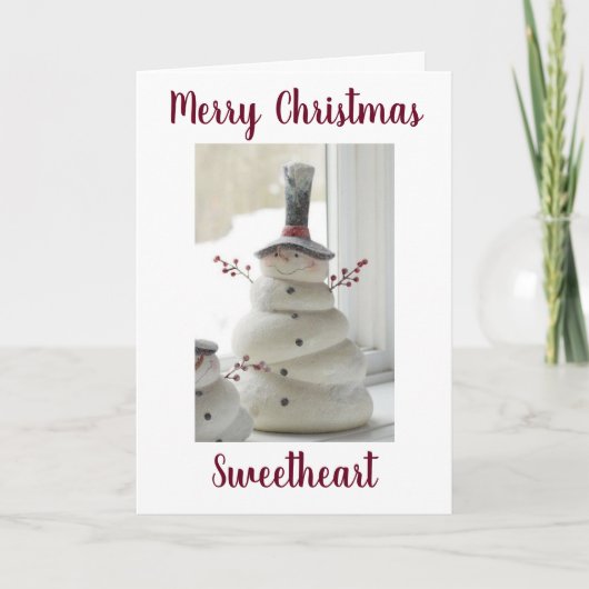 *ONTMOET ME ONDER DE MISTLETOE* VOOR EEN VROLIJKE  FEESTDAGEN KAART (Voorkant)