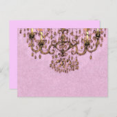 Ontmoet me onder het luchters ~ Briefkaart (Voorkant / Achterkant)