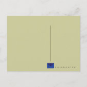 Ontmoet me onder het luchters ~ Briefkaart (Achterkant)