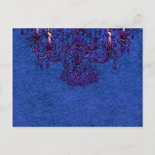 Ontmoet me onder het luchters ~ Briefkaart (Voorkant)