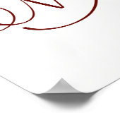 Ontmoet me onder het Mistletoe Holiday Poster (Hoek)