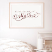 Ontmoet me onder het Mistletoe Holiday Poster